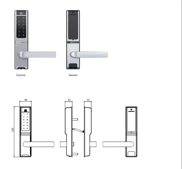 ASSA ABLOYS Lockwood Cortex Digital Door Lock - Image 2