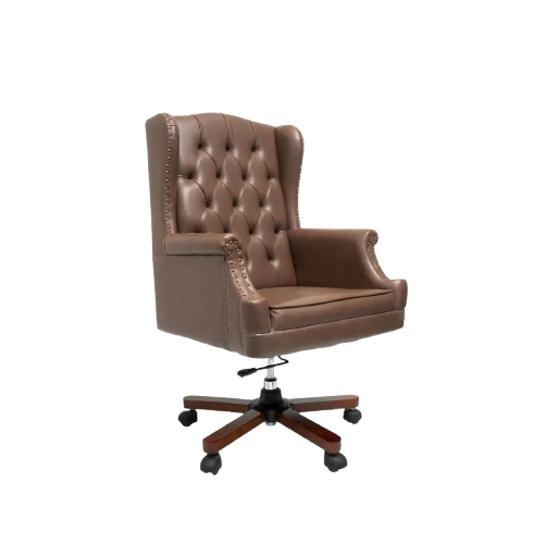 Enzo Wooden Executive Chair - Image 1
