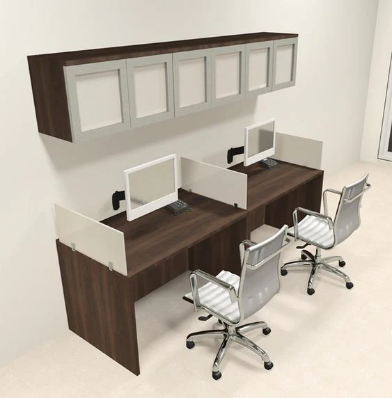 Spacious Dual Person Workstation