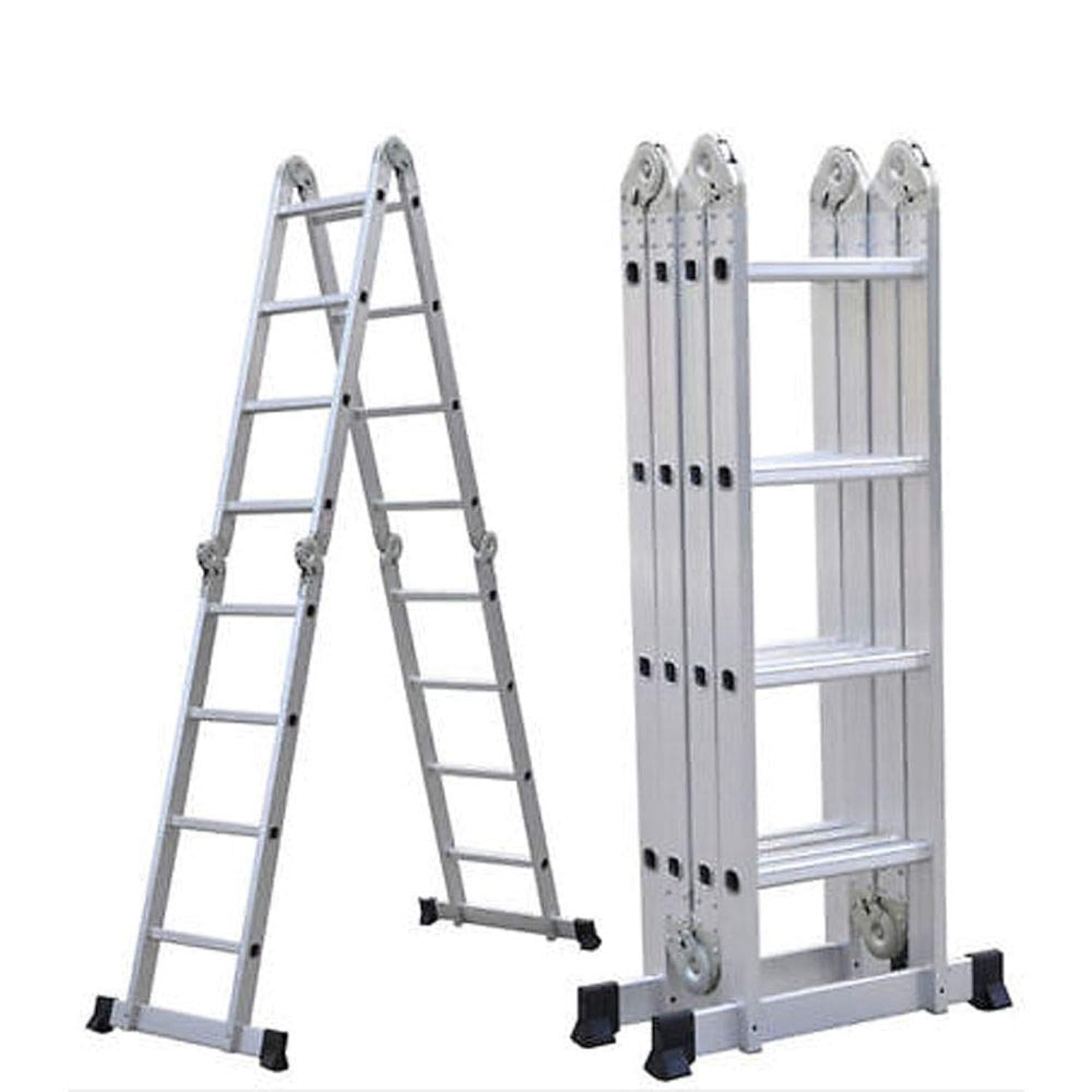 Multipurpose Folding Ladder with Platform