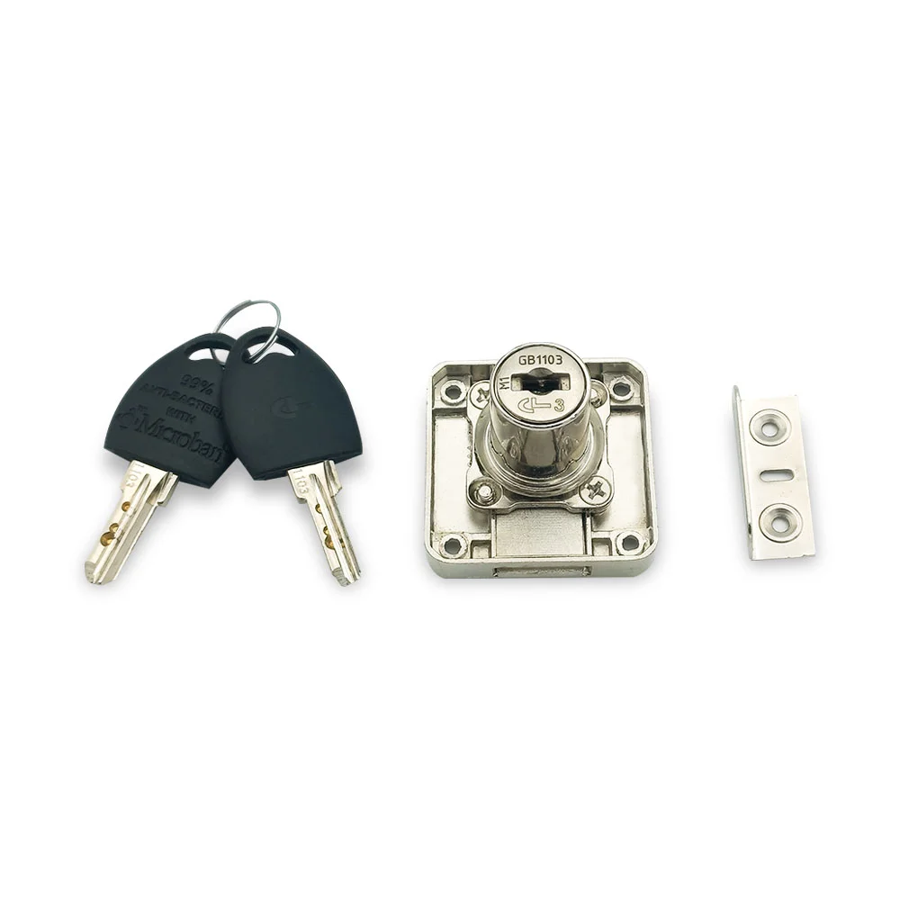 Central Drawer Lock (Round Key)