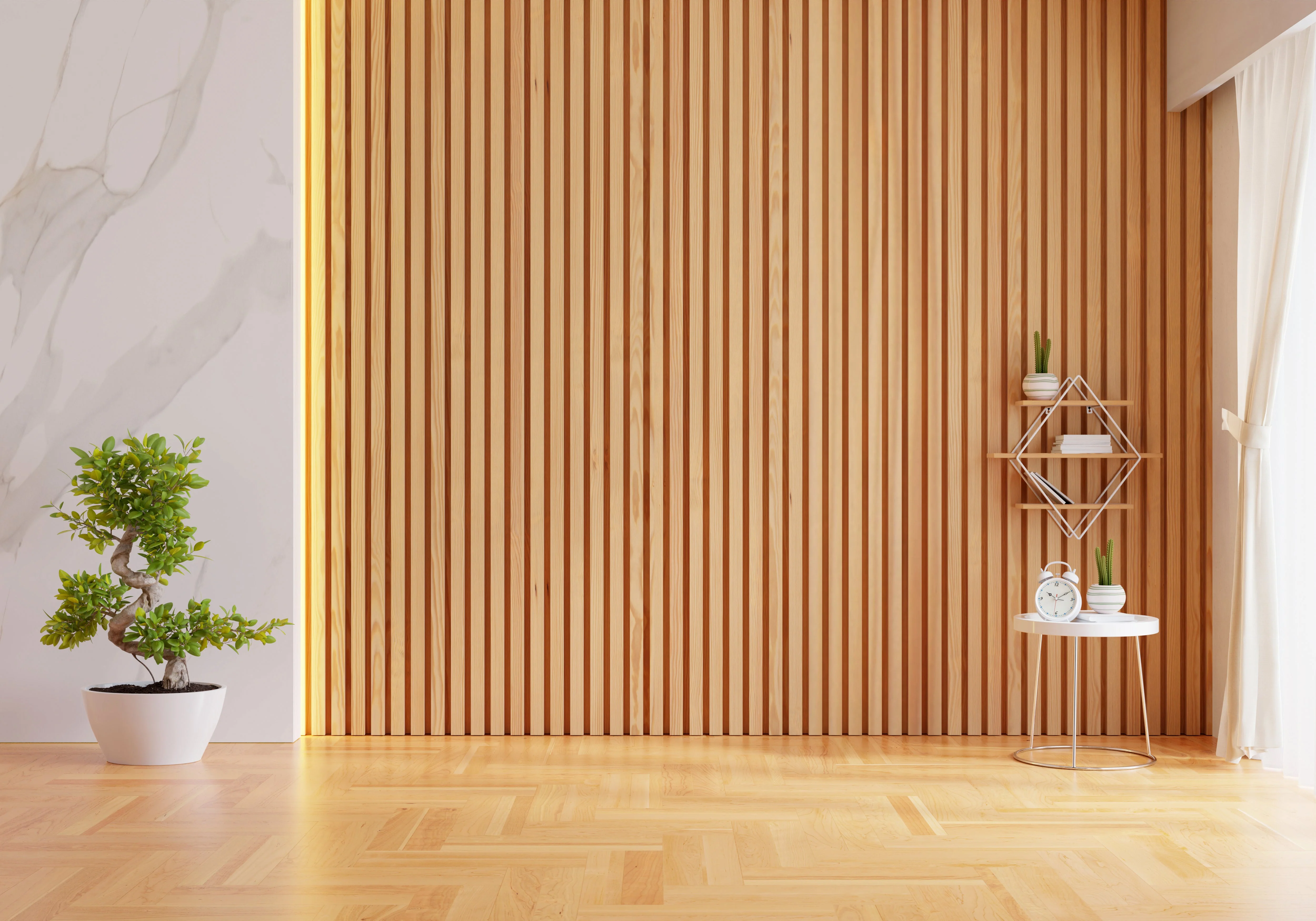 Fabric Finish Decorative Panel